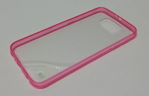 Obal / kryt pre Samsung Galaxy S6 (g920F) ružové - Hard Case 0.3mm