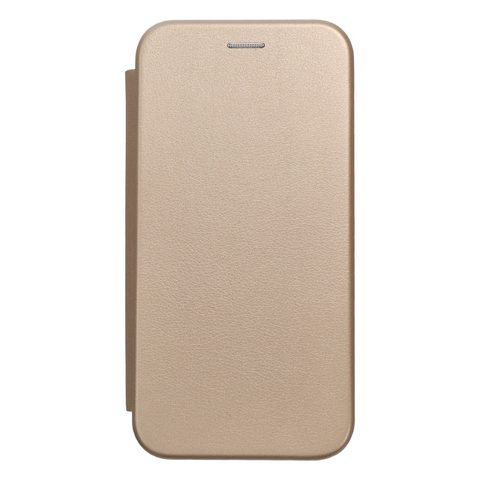 Puzdro / obal na Huawei Y6p zlaté - kniha Forcell Elegance
