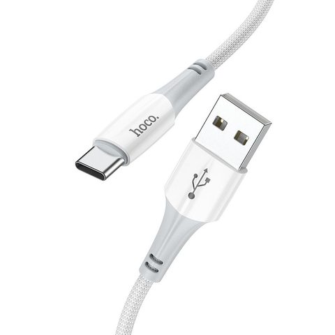 Datový kabel Type C X70, 1m, bílý - HOCO