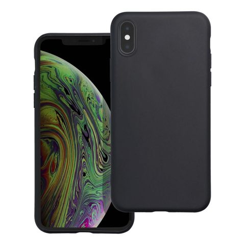 Obal / kryt na Apple iPhone X / XS čierne - MATT Case