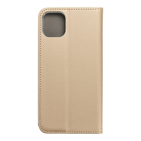 Puzdro/ obal pre Apple iPhone 11 Pro Max zlaté - kniha Smart Case