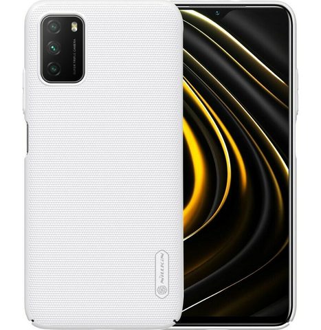 Obal / kryt Xiaomi POCO M3 Bílý Nilkin