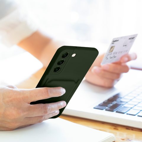 Obal / kryt na Samsung Galaxy A53 5G zelená - Forcell CARD Case