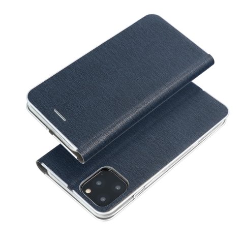 Puzdro / obal na Samsung Galaxy A34 5G modrý - kniha Luna Carbon