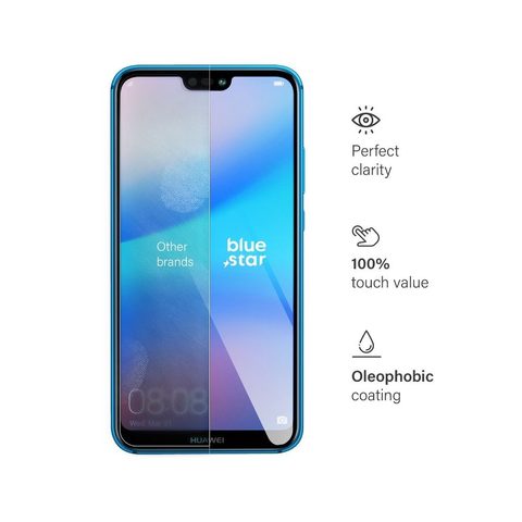 Edzett / védőüveg Huawei P20 Lite - Blue Star