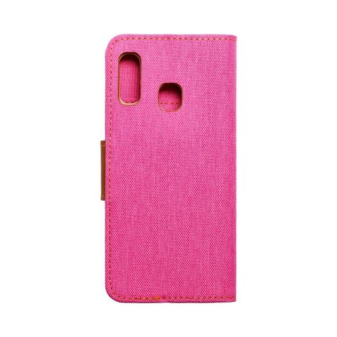 Puzdro / obal pre Samsung Galaxy A20e ružový - kniha Canvas