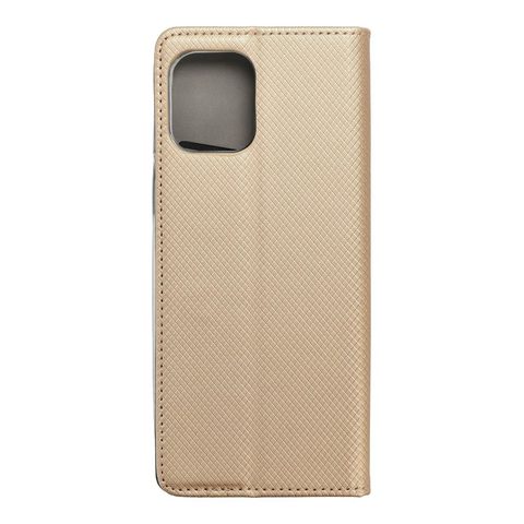 Pouzdro / obal na Motorola Moto G100 / Edge S zlatý - knížkový Smart Case