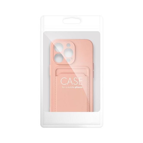 Obal / kryt na Apple iPhone 15 PRO ružové - CARD Case