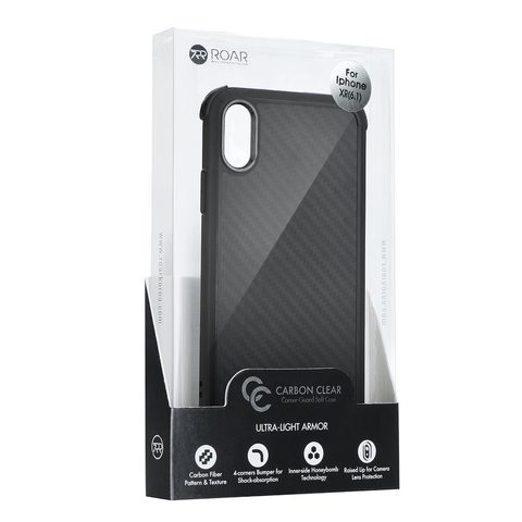 Obal / kryt na Apple iPhone 11 Pro transparentné - Roar Armor Carbon