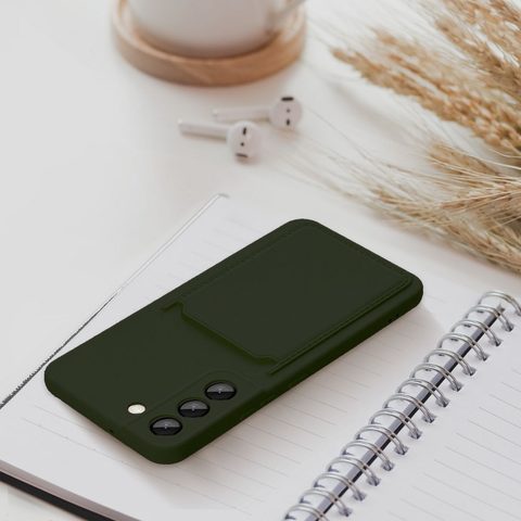 Obal / kryt na CARD Case for Samsung Galaxy A05S zelený - CARD Case