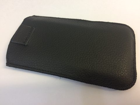 Puzdro / obal pre HTC Desire 500 čierne - zaťahovacie KP-228