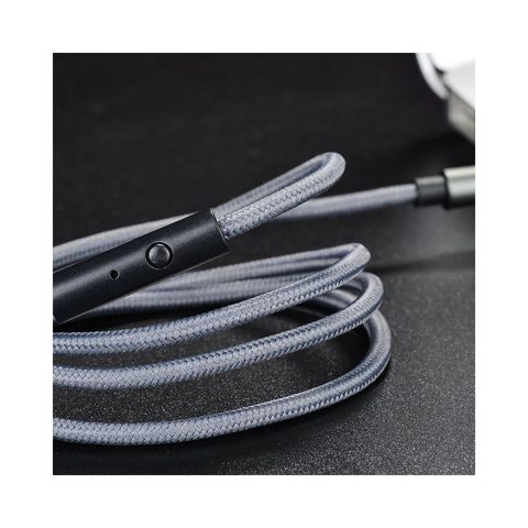 Audio kabel AUX Jack 3,5mm s mikrofonem 1 m - HOCO