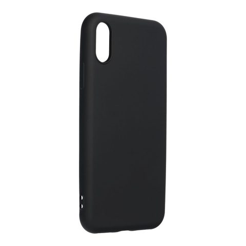 Obal / kryt pre Apple iPhone X čierne - Forcell Silicone Lite