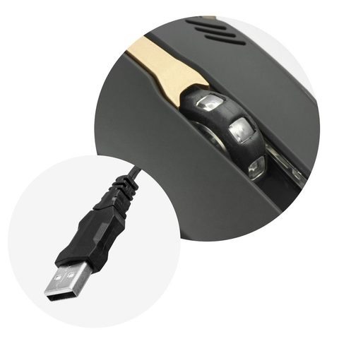 Herní myš 2400DPI USB AM-98