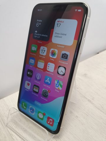 Apple iPhone 11 64GB bílý - použitý (A)