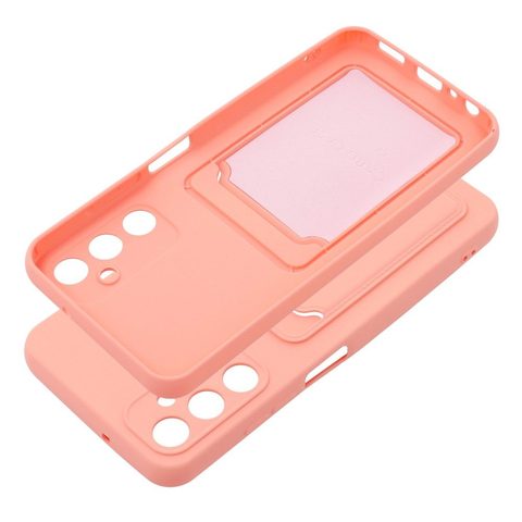 Obal / kryt na Samsung Galaxy A05S ružový - CARD Case