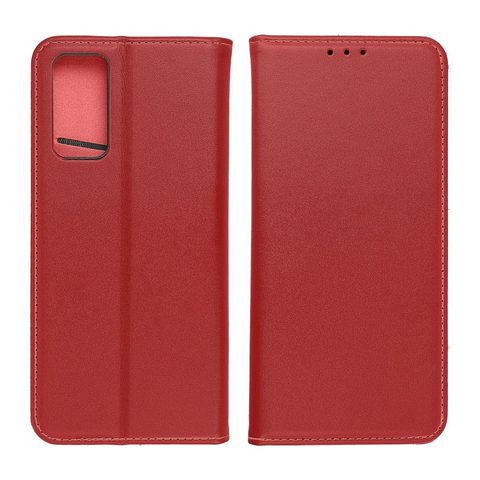Puzdro / obal pre SAMSUNG Galaxy S22 Ultra Leather Forcell case SMART PRO červené