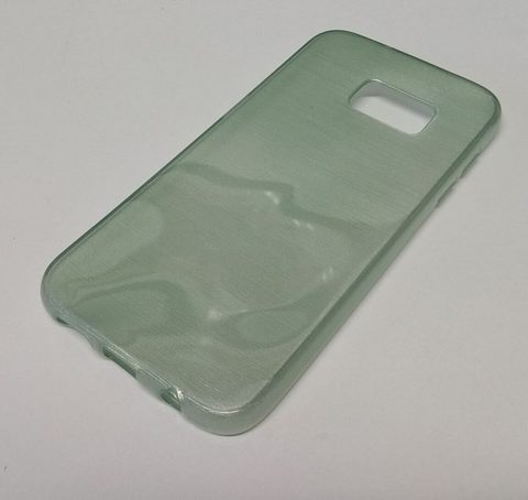 Obal / kryt na Samsung Galaxy S7 (G930) zelený - Jelly Case Brush