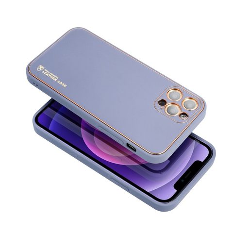 Obal / kryt na Samsung Galaxy A23 5G fialový - Forcell LEATHER Case