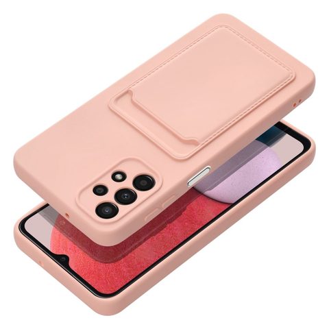 Puzdro / obal pre Samsung Galaxy A13 5G ružový - Forcell Card