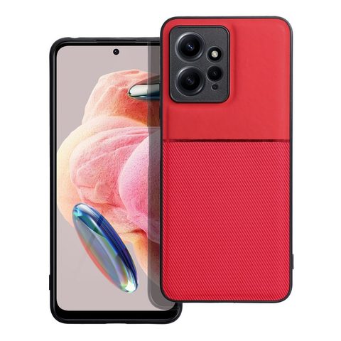 Obal / kryt na Xiaomi Redmi Note 12 4G červený - Noble