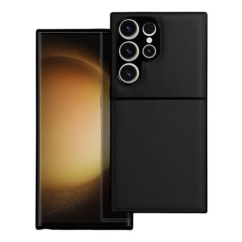 Obal / kryt na Samsung Galaxy S23 Ultra černý - Forcell NOBLE