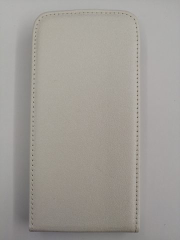 Pouzdro / obal na Samsung Galaxy S7 edge - knížkové bílé flip