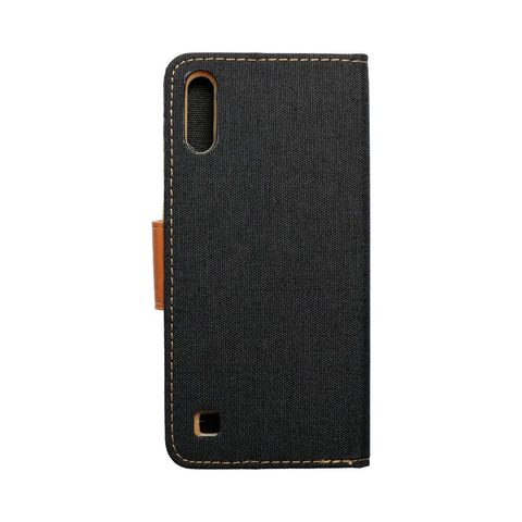 Puzdro / obal pre Samsung Galaxy A10 čierny - kniha Canvas Book case