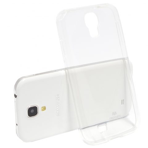 Obal / kryt pre Samsung Galaxy S4 i9500 transparentný - Jelly Case Mercury