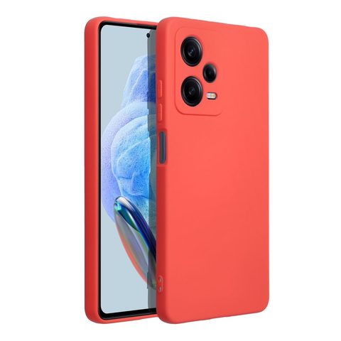 Obal / kryt na Xiaomi Redmi NOTE 12 PRO 5G  červená - SILICONE Case