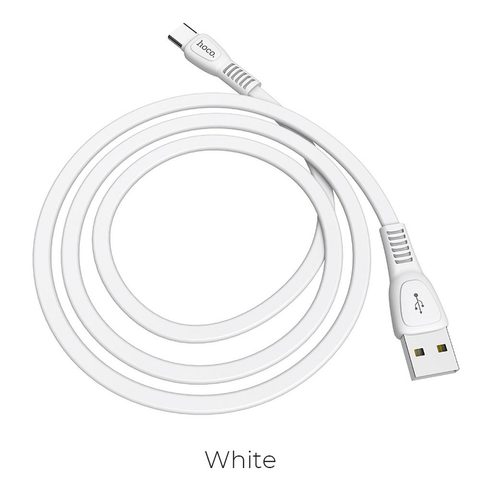 Datový / nabíjecí kabel Type C X40 1 metr bílý - HOCO