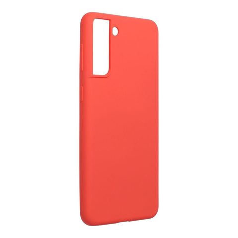 Obal / kryt na Samsung Galaxy S22 červený - Forcell SILICONE LITE
