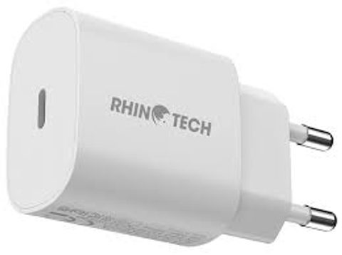 Nabíjecí adaptér 25W USB-C PD RTACC318 bílá - RhinoTech
