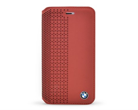 Pouzdro / obal na Apple iPhone 6 červené - knížkové BMW