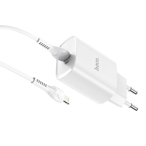 Nabíječka USB-C / Lightening 20W bílá - HOCO