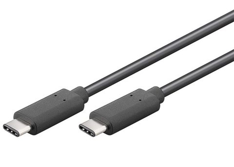 USB 3.1 C - USB 3.1 C 50cm PremiumCord - Fekete