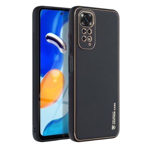 Obal / kryt na Xiaomi Redmi Note 11/11S černý Forcell Leather