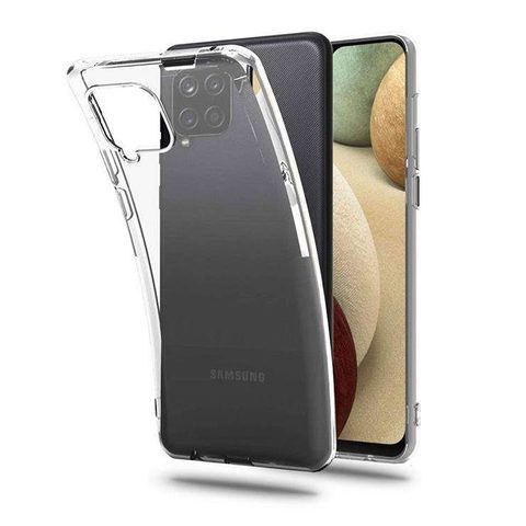 Obal / kryt pre Samsung Galaxy A12 transparentný - Ultra Slim 0,3 mm