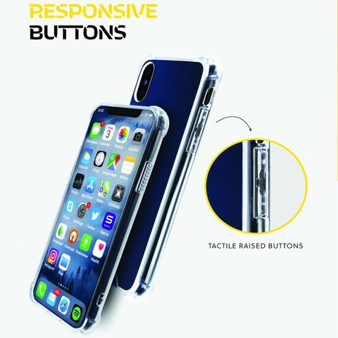Obal / kryt na Apple iPhone 14 Transparentní - Jelly Roar case