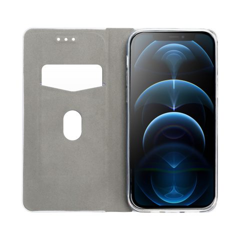 Pouzdro / obal na Samsung Galaxy A34 5G modrý - knížkový Luna Carbon