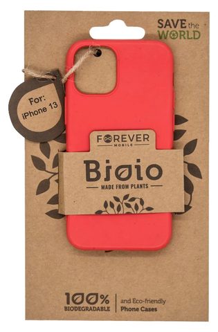tok / borító Apple iPhone 13-hoz, piros Forever Bioio