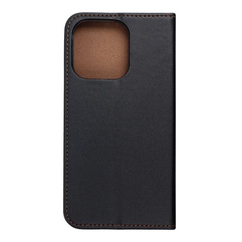 Pouzdro / obal na Apple iPhone 14 Pro černý - knížkové Leather case