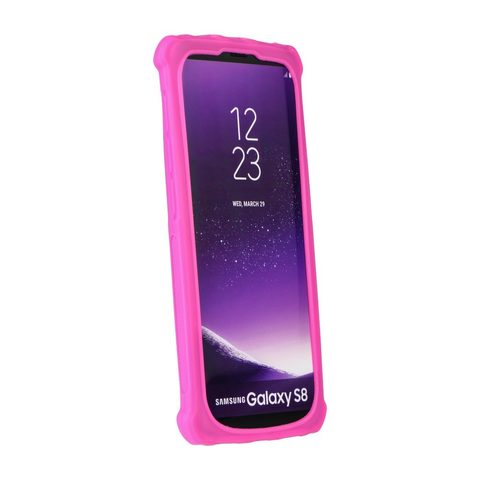 Telefon tok / borító (5,0"-5,3") rózsaszín - univerzális