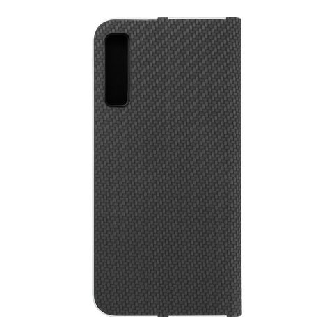 Pouzdro / obal na Samsung Galaxy A7 2018 černé - knížkové LUNA CARBON