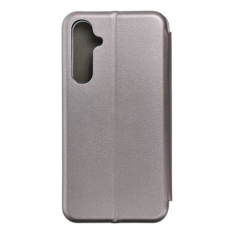 Pouzdro / obal na Samsung Galaxy S23 FE šedé - knížkové Elegance