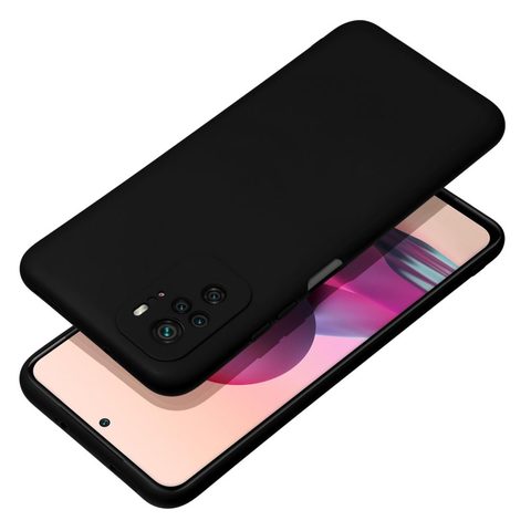 Fedél / borító Xiaomi Redmi Note 10 / 10S fekete - Forcell Soft