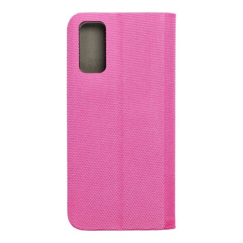 Pouzdro / obal na Samsung Galaxy S20 růžové - knížkové SENSITIVE