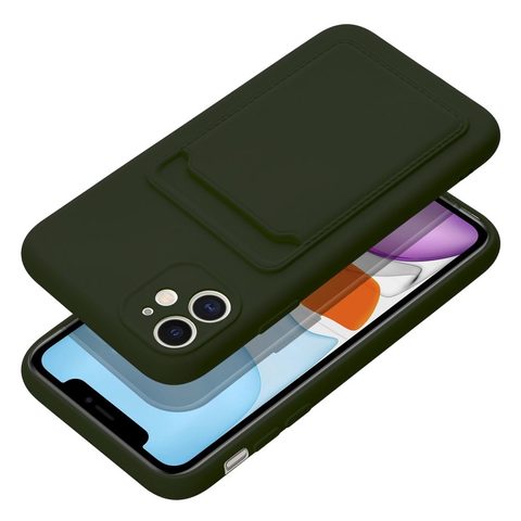 Obal / kryt na Apple iPhone 11 zelené - Forcell Card