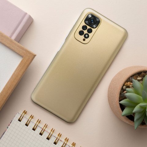 Obal / kryt na Xiaomi Redmi 13C zlatý - METALLIC