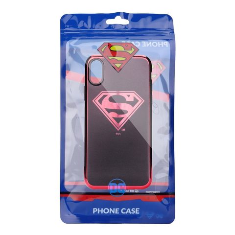 Obal / kryt na Samsung Galaxy J6 2018 Superman Luxury Chrome (004)